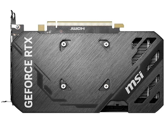 MSI Gaming GeForce RTX 4060 Ti 8GB GDRR6 Extreme Clock: 2580 MHz 128-Bit HDMI/DP Nvlink TORX Fan 4.0 Ada Lovelace Architecture Graphics Card (RTX 4060 Ti Ventus 2X Black 8G OC) thumbnail 4