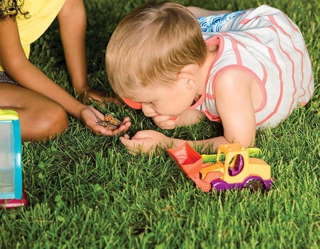 B. toys – Bug Bungalow Insect Catching Kit with Mesh Case, Magnifying Container, Tweezers & Magnifier – Educational Outdoor Toys for Toddlers – Nature Exploration Set for 3+ Years thumbnail 2