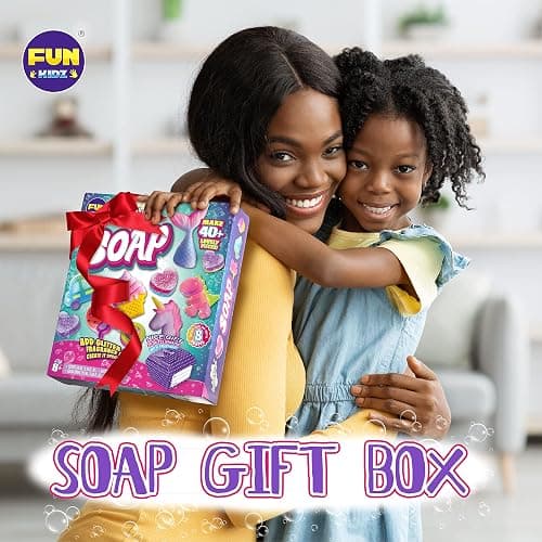 Kid Soap Kit, FunKidz Soap Making Kit for Kids for All Ages DIY Crafts Kits STEM Science Activity Gift for Girls and Boys thumbnail 5