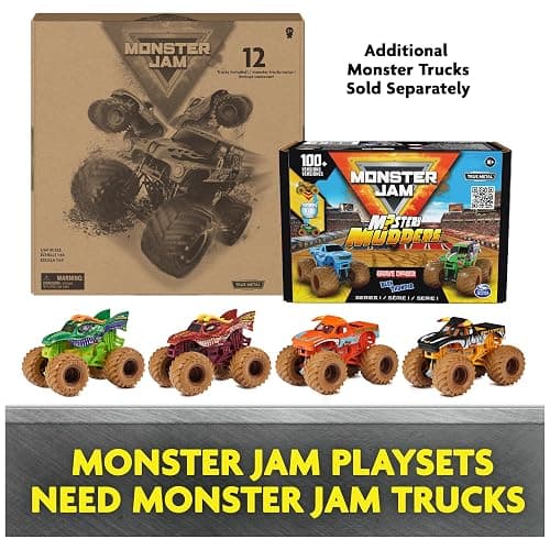 Monster Jam, Official 12-Pack of 1:64 Scale Die-Cast Monster Trucks for Boys and Girls, Kids Toys for Ages 4-6+, Amazon Exclusive thumbnail 6