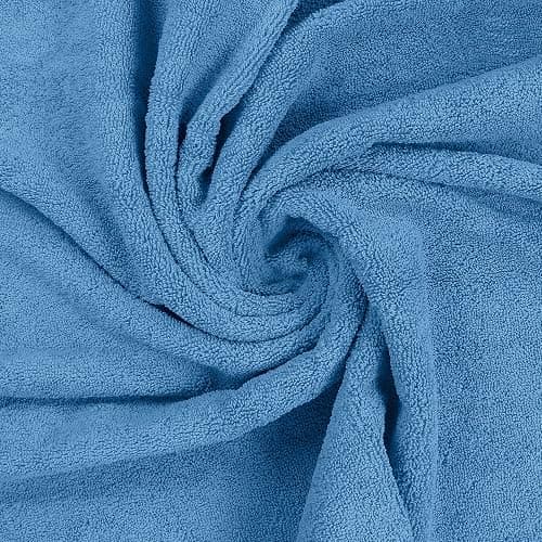 Utopia Towels 8 Piece Premium Towel Set, 2 Bath, 2 Hand, and 4 Wash Cloths, 600 GSM 100% Ring Spun Cotton, Highly Absorbent Towels for Bathroom, Gym, Hotel, and Spa, Electric Blue - 8 Pieces Towel Set - Electric Blue thumbnail 9