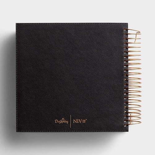 Illustrating Bible NIV - Spiral Bound Bible Journal, Dark Gray J3482 (8 Point Font) thumbnail 11