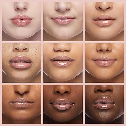 firstfly Pack of 6 Crystal Flower Jelly Lipstick, Long Lasting Nutritious Lip Balm Lips Moisturizer Magic Temperature Color Change Lip Gloss (Pink) thumbnail 4