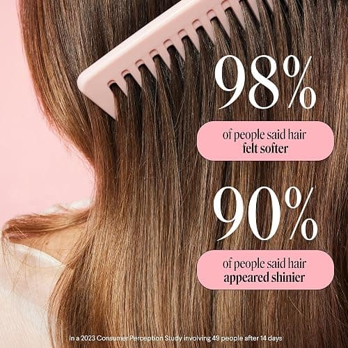 MONDAY HAIRCARE Smooth Shampoo + Conditioner Bathroom Set (2 Count) 27 oz Each For Frizzy, Coarse & Curly Hair Made with Coconut Oil, Shea Butter & Vitamin E 100% Recyclable Bottle Pink thumbnail 10
