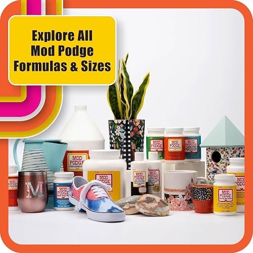 Mod Podge Diamond Top Coat, Premium All-in-One Glue, Sealer, and Finish Perfect for Preserving Diamond Puzzle Arts and Crafts Projects, CS27590 thumbnail 8