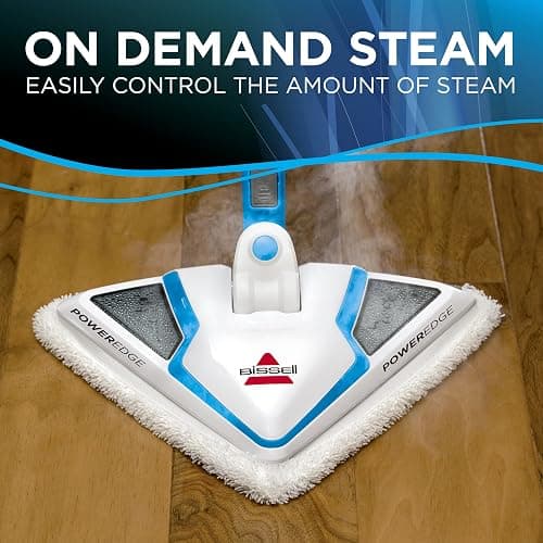 Bissell 2078C PowerEdge 2-in-1 Steam Mop, White/Blue - Blue thumbnail 7