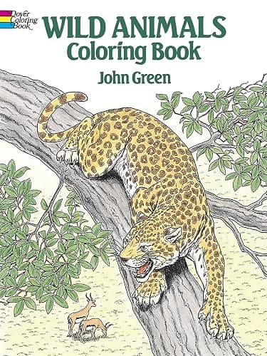 Wild Animals Coloring Book (Dover Animal Coloring Books) - Image 1