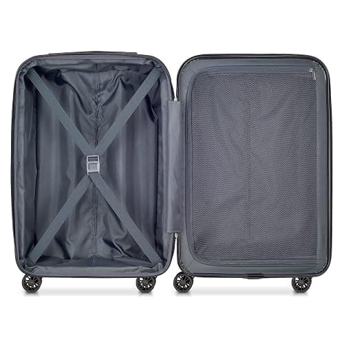 DELSEY PARIS Helium Aero Hardside Expandable Luggage with Spinner Wheels, Black, Carry-On 21 Inch thumbnail 4