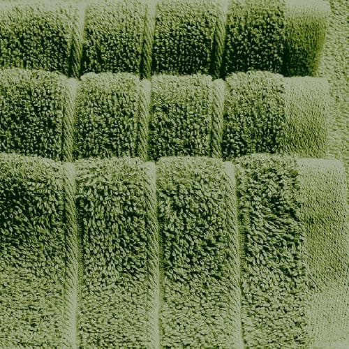 Tens Towels Pack of 4 Extra Large Bath Towels 30 x 60 Inches, 100% Cotton, Larger & Lighter Weight, Quicker to Dry, Super Soft and Absorbent, Perfect for Bathroom, Green thumbnail 6