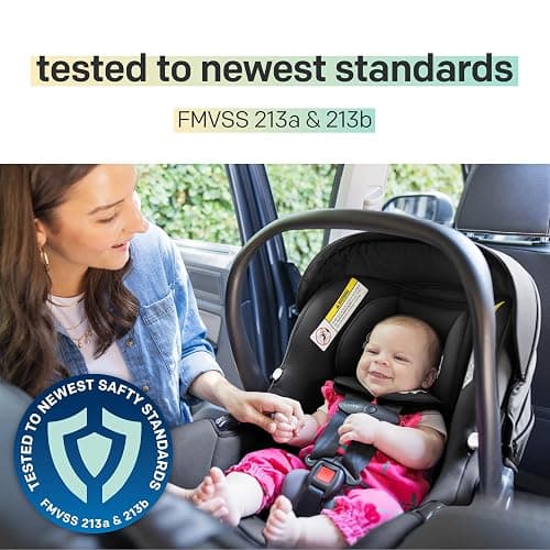 Joie Baby, Rue™ LX Spin, 180° Rotating Base, 4-Position Recline, UPF 50+ Expandable Canopy (Mocha) thumbnail 6