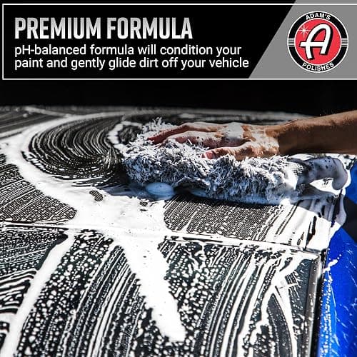 Adam's Polishes Car Wash Shampoo (Gallon) - pH Best Car Wash Soap For Snow Foam Cannon or Gun For Pressure Washer & 5 Gallon Bucket, Powerful Safe Spot Free Cleaning Liquid Auto Detergent thumbnail 5