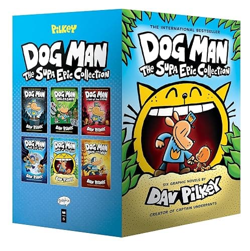 Dog Man: The Supa Epic Collection: From the Creator of Captain Underpants (Dog Man #1-6 Box Set) - Image 1