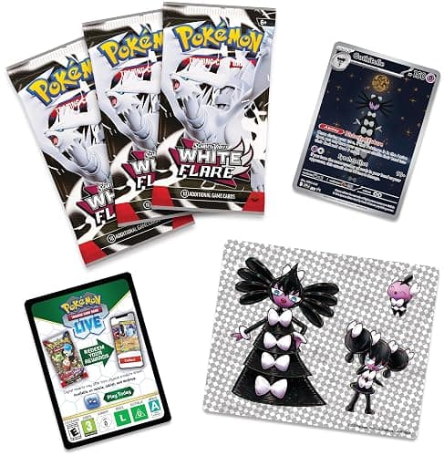Pokemon TCG Scarlet & Violet 10.5 White Flare Tech Sticker Blister thumbnail 3