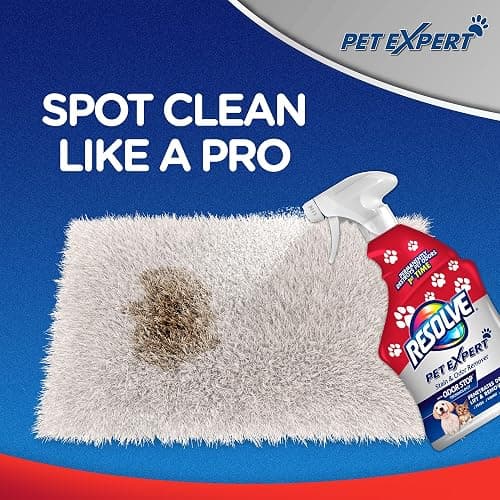 Resolve Pet Expert Stain and Odor Remover, Carpet Cleaner, Pet Stain and Odor Remover, Carpet & Upholstery Cleaner - Removes Stains and Odors, 22 oz thumbnail 6