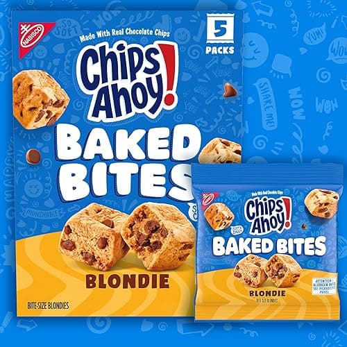 CHIPS AHOY! Baked Bites, Blondie, 5-1.5 oz Snack Packs (5 Bites per Pack) thumbnail 4