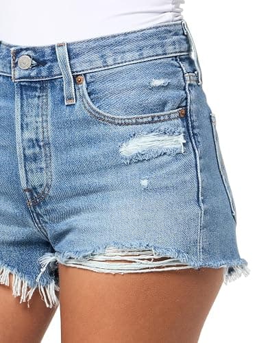 Levi's Women's 501 Original Shorts (Also Available in Plus) thumbnail 3