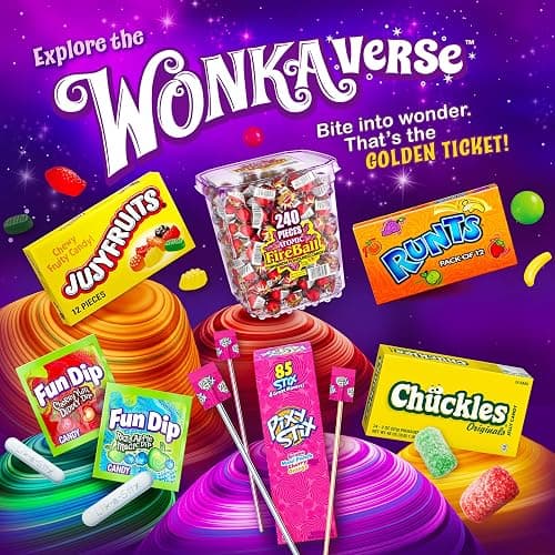 Wonka Everlasting Gobstopper, Candy, Jawbreaker Candy, 5 oz (12 ct) thumbnail 6