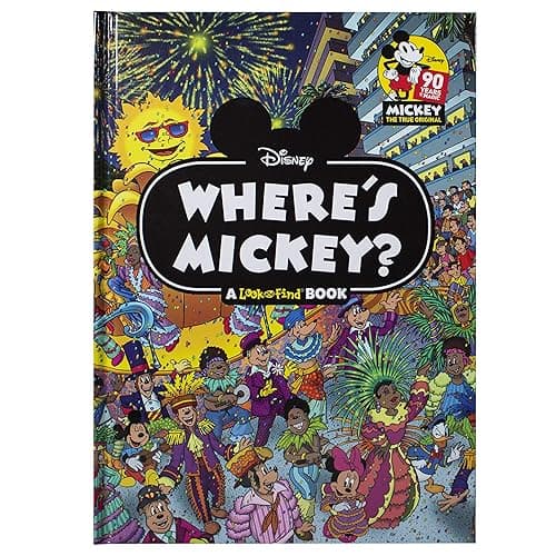 Disney - Where's Mickey Mouse - A Look and Find Book Activity Book - PI Kids - Image 1