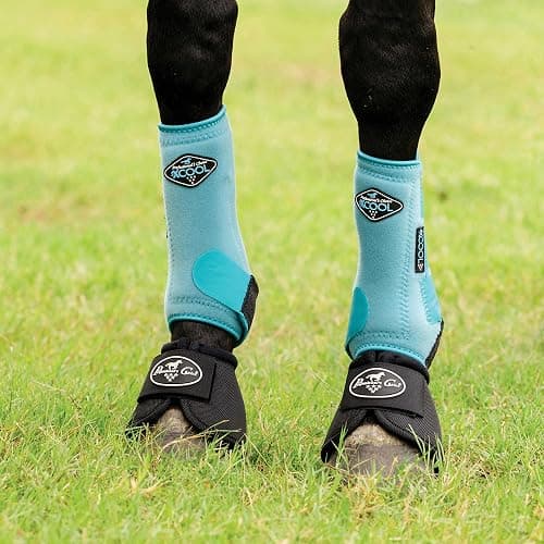 Professional's Choice Horse Equine Overreach Ballistic Bell Boots Navy Blue thumbnail 2