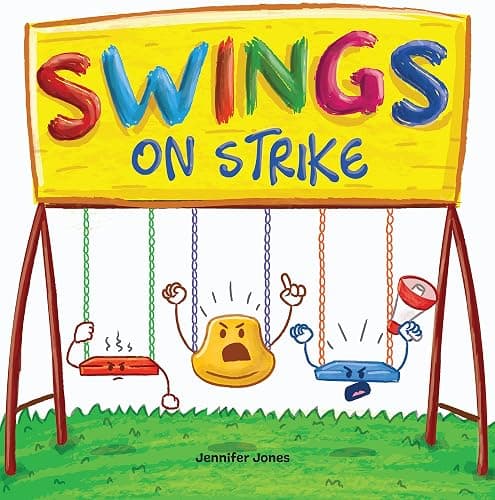 On Strike Box Set, Books 1-8: Pencils on Strike, Swings on Strike, Chairs on Strike, Glues On Strike, Crayons on Strike, Scissors on Strike, Erasers on Strike, Rulers on Strike thumbnail 9
