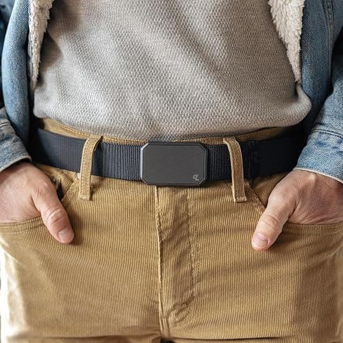 Groove Life Groove Belt OG - Men's Work Belt - Stretch Nylon, Magnetic Buckle, Adjustable, Comfortable, Tactical, EDC thumbnail 4