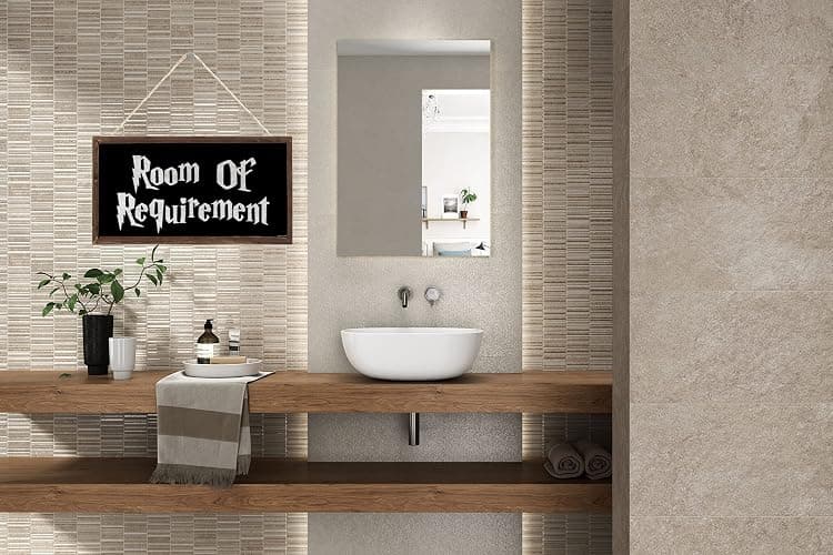 TOMATO FANQIE Room of Requirement Wizardry Hanging Plaque Magic Gift Bedroom Toilet Wood Sign (US-G005) thumbnail 6