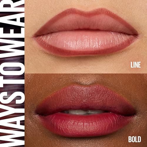 MAYBELLINE Super Stay Peel Off Lip Liner Lip Stain, Up to 24H Tattoo-Like Wear, Transfer-Proof Matte Finish, Hydrating Formula With Vitamin E, Haze (Mid Tone Nude) thumbnail 7