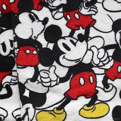 Disney Kitchen Towels – 2-Pack 100% Cotton Kitchen Towels Set – 16" x 26" Soft & Absorbent Dish Towels – Mickey, Minnie & Stitch Designs – Durable, Machine Washable (Mickey Mouse) thumbnail 4