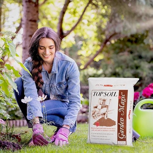 Michigan Peat 40 Pound Bag Garden Magic Organic Planting Potting Top Soil Blend Mix for Indoor and Outdoor Gardening and Landscapes, White thumbnail 2