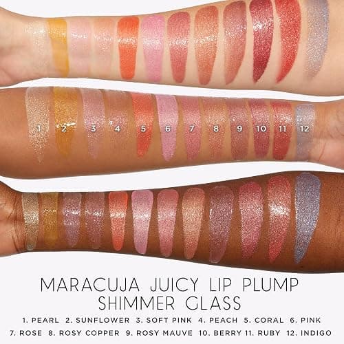 tarte maracuja juicy shimmer glass lip plump – Hydrating & Volumizing Lip Gloss Balm with Hyaluronic Acid & Vitamin E, Plumps & Moisturizes, Vegan & Cruelty-Free thumbnail 5
