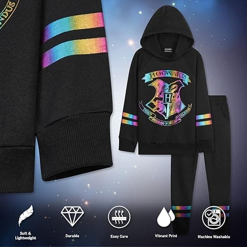 Harry Potter Girls Tracksuit, Hoodie and Girls Tracksuit Bottoms thumbnail 4
