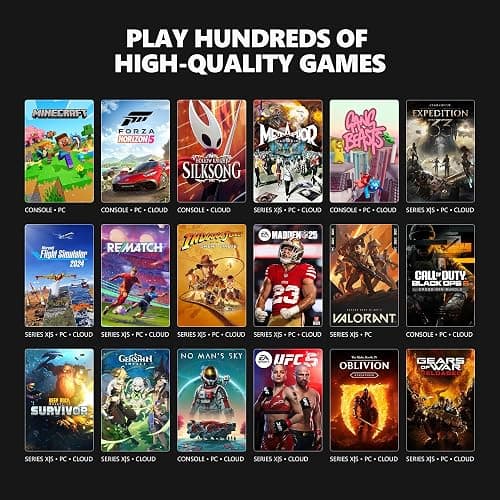 Xbox Game Pass Ultimate – 1 Month Membership – Xbox Series X|S, Xbox One, Windows, Cloud Gaming Devices [Digital Code] thumbnail 3