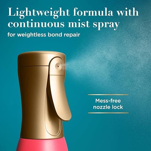 OGX Bond Protein Repair 450°F Heat Protect Spray, 6.5 fl. oz | Weightless Repair Mist, Nonstop Damage Protection*, All Hair Types, Heat Spray, Preps Hair for Styling thumbnail 4