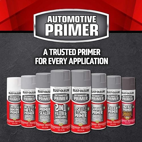 Rust-Oleum 260510 Stops Rust Automotive 2-in-1 Filler & Sandable Primer Spray, 12 oz, Gray thumbnail 5