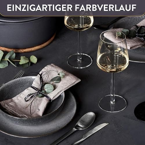 SPRINGLANE Geschirrset Misty Cliff 24-tlg., Steingut Tafelservice für 4 Personen thumbnail 5