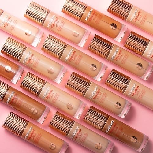 MCoBeauty - Flawless Glow Luminous Skin Filter - 4.5 Medium Shade - 4-in-1 Multi-Use Formula that Contains Squalane - Includes Doe Foot Applicator - Liquid Illuminator thumbnail 6