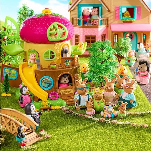 Li'l Woodzeez – Honeysuckle Hillside Cottage – Toy Furniture & Accessories – Playset for Kids – Collectible Toys – 3+ Years – Charming Cottage Playset for Imaginative Play thumbnail 8