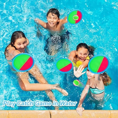 Ayeboovi Toss and Catch Ball Game Outdoor Toys for Kids Yard Games Beach Toys Outside Games for 3 4 5 6 7 8 9 10 Year Old Boys Girls (Upgraded) thumbnail 8