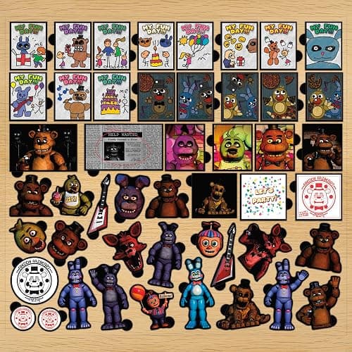 Five Nights at Freddys Decal Variety Pack (100-Pack) Decal Variety Pack thumbnail 6