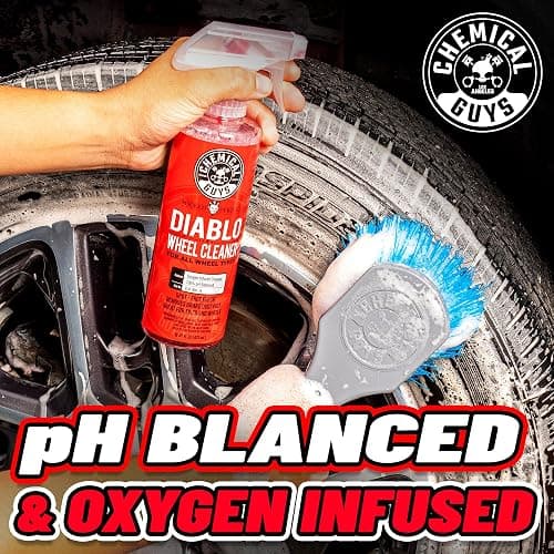 Chemical Guys Diablo Wheel Cleaner Spray - 2 Pack 16 oz Bottles, Safe on All Wheel & Rim Finishes, Sprayable Formula Removes Brake Dust, Dirt & Grime, Great for Cars, Trucks, SUVs, Motorcycles & RVs thumbnail 4