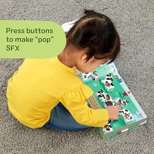 Melissa & Doug Poke-a-Dot! Old MacDonald’s Farm, Interactive Children's Board Book with Buttons to Pop, Educational Sensory Toy for Toddlers & Preschoolers Ages 3+ - FSC Certified thumbnail 8