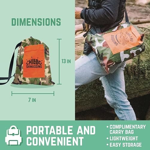 Chillbo Shwaggins Inflatable Couch – Cool Inflatable Chair Easy Setup is Ideal for Hiking Gear, Beach Chair and Music Festivals or Dad Gifts thumbnail 2
