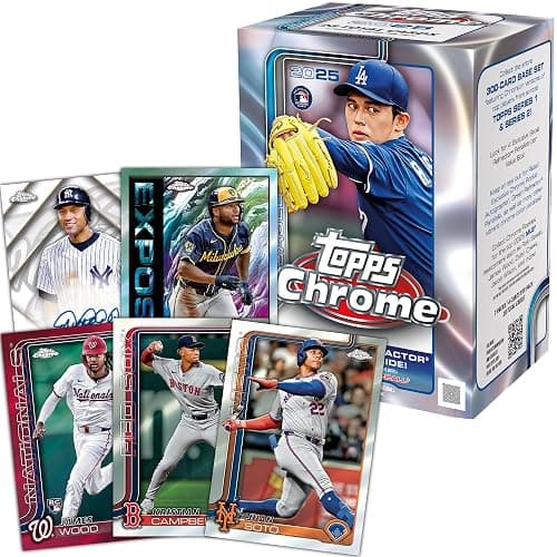 2025 Topps Chrome Baseball - Factory Sealed - Value Box thumbnail 2