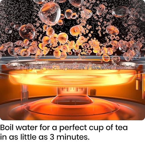 Chefman Gooseneck Electric Kettle, 0.8L Pour Over Tea Kettle for Coffee and Tea, One-Touch Operation, Boil-Dry Protection, Auto Shut-Off, Ultra-Fast Hot Water Boiler – Black thumbnail 5