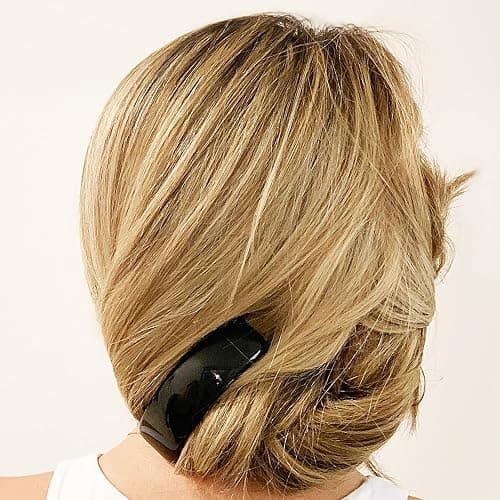 Camila Paris CP818 French Hair Barrette Clip for Girls for Thick Curly Wavy Long Hair, Strong Hold Grip Hair Clips for Women, Automatic, No Slip Durable Styling Girls Hair Accessories, Made in France - Tortoise Shell thumbnail 2