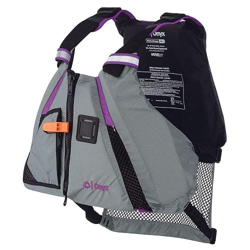 Onyx U.S. Coast Guard and Transport Canada Approved MoveVent Dynamic Paddle Vest for Adults for Kayaking, Canoeing, Stand Up Paddleboarding - Image 1