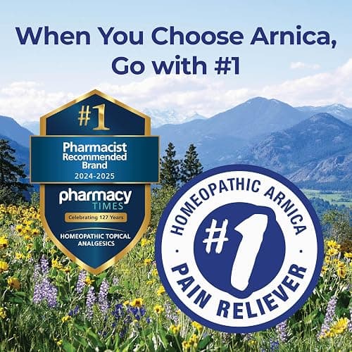 Boiron Arnicare Gel for Relief of Joint Pain, Muscle Pain, Muscle Soreness, and Swelling from Bruises or Injury - Non-greasy and Fragrance-Free - 2.6 oz thumbnail 4