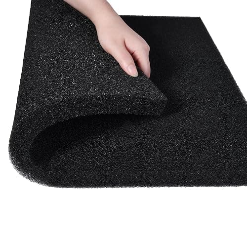 ALEGI Aquarium Sponge Filter Pad, Bio Filter Media Foam Sponges, Cut-to-Size Foam for Fish Tank (20"x20"x1" (50PPI)) - Image 1