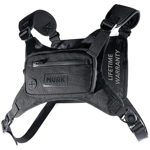 MVRK Water Resistant Running Vest Chest Pack, Phone Holder for Running, Lightweight Training Pack with Reflective Detail - Image 1