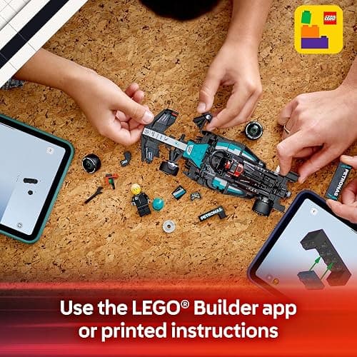 LEGO Speed Champions Mercedes-AMG F1 W15 Race Car Toy - Building Set for Kids, Boys & Girls, Ages 10+ - Toy Car for F1 Fans - Gift Idea for Birthday - 77244 thumbnail 6